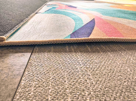 3D Strado ColorDog carpet 120x170 cm with 3D effect for a child's or gamer's room