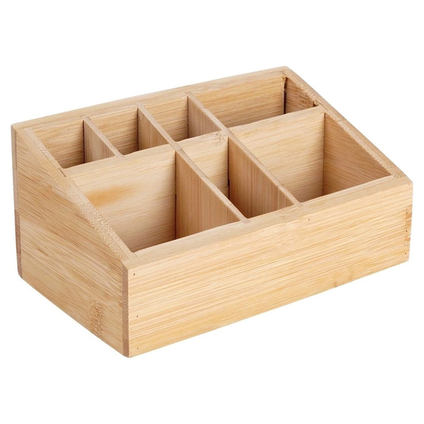 Organizér na kozmetiku bambusový