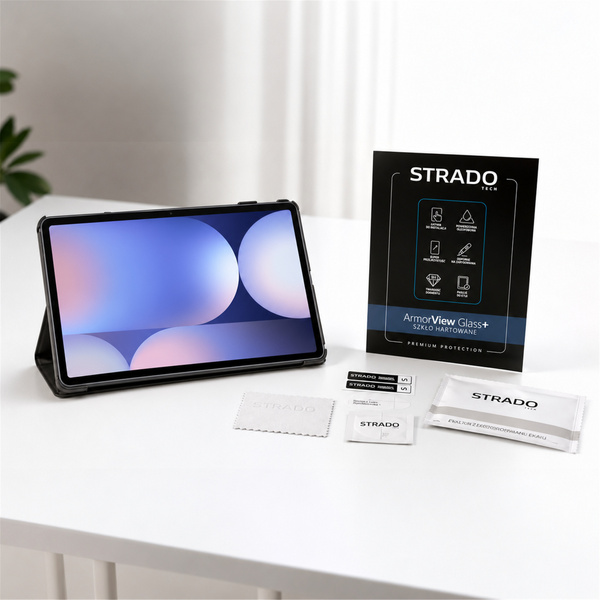 Tvrdené sklo na Galaxy Tab S10 Plus 12.4 X820 - ochrana displeja 9H, plné krytie, oleofóbne