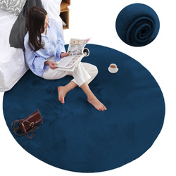 Rabbit Strado 150x150 round rug RoyalNavy (Blue)