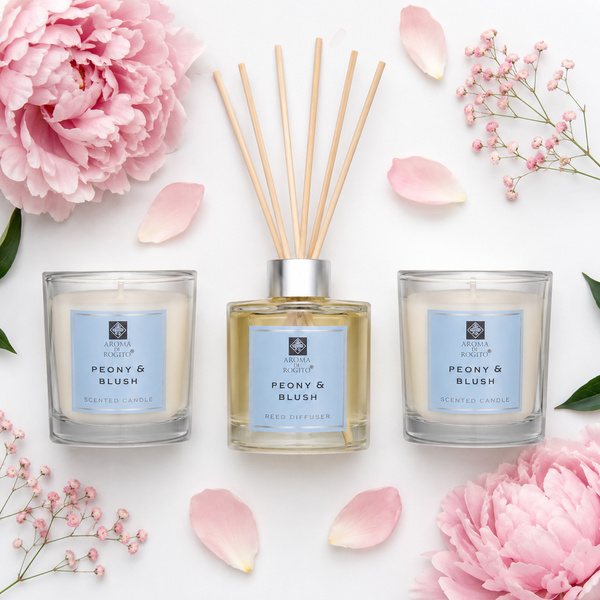 Zestaw Dyfuzorów zapachowych Peony & Blush