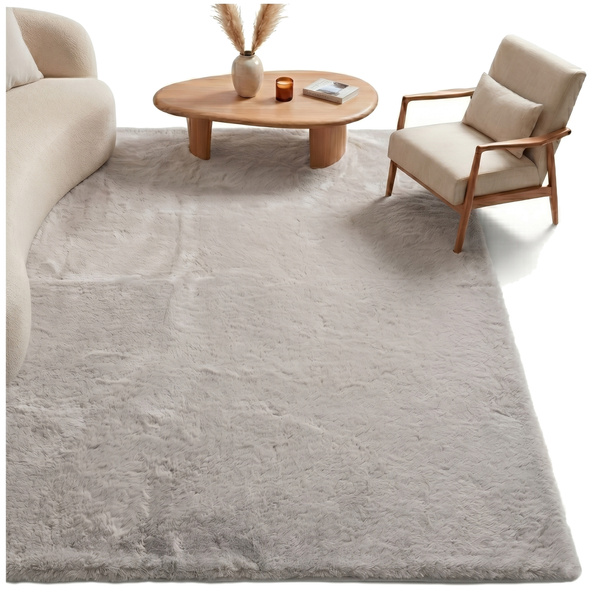 Koberec Rabbit 160x220 cm, strieborný - mäkký do obývačky a spálne