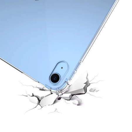Etui SILIKONOWE do Apple iPad 10.9 2022 Gen. 10 / iPad 11 2025 A16 Gen. 11, przezroczyste