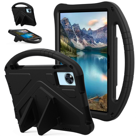 Puzdro FunColor na Lenovo Idea Tab 11, čierne - ochranné so stojanom, prístup k portom a tlačidlám