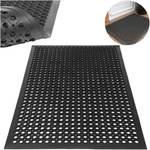 Perforated rubber floor mat 90x150cm - PRF9