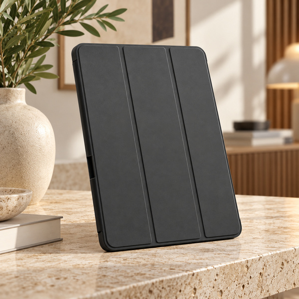 Etui Smart do Xiaomi Pad 7 / 7 PRO / Pad 8 / 8 PRO / Pad 9 z klapką i podstawką - czarne