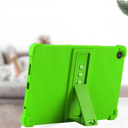 Puzdro Armor na T-Mobile T Tablet 2 10.1 5G 2025 pancierové, zelené - ochranné so stojanom