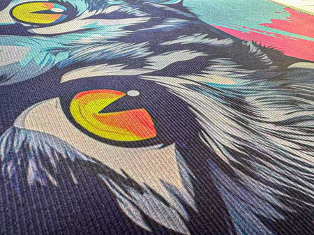 3D Strado MainCoon carpet 140x200 cm with cat pattern for animal lovers for living room and room
