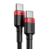 Baseus Cafule PD2.0 100W flash charging USB For Type-C cable (20V 5A)2m Red+Black