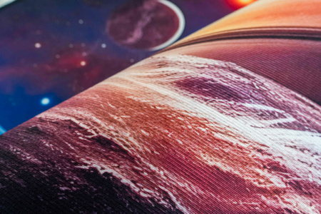 3D gaming carpet Strado Cosmos 120x170 cm planets stars galaxies