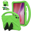 Puzdro FunColor na Lenovo Tab 10.1 2025, zelené - ochranné so stojanom, prístup k portom a tlačidlám