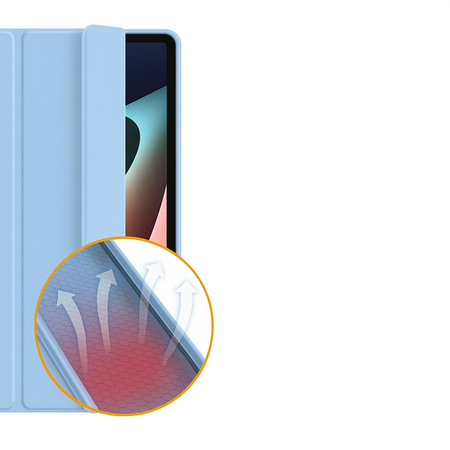 Puzdro Smart na Lenovo Idea Tab Pro / Pro MT 2025, modré - ochranné so stojanom, prístup k portom a tlačidlám