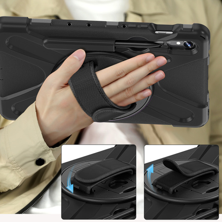 Puzdro pancierové Shockproof s držiakom na Samsung Galaxy Tab S9 / S9 S10 / S7 - ochranné