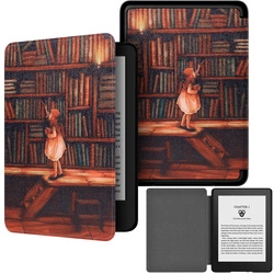Kindle Paperwhite 6/ Colorsoft/ Signature Edition- Library Girl graphic case