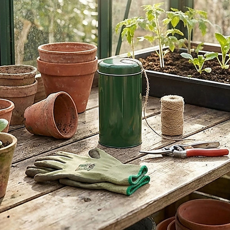 Sznurek jutowy z dozownikiem ekologiczny  lina do ogrodu warsztatu 100m
