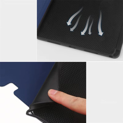 Leather case with pockets for Lenovo Tab M11 TB330FU 10.95" (Navy blue)