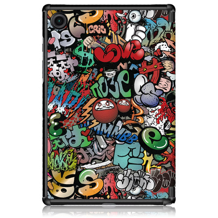 Puzdro grafické s klapkou na Galaxy Tab S6 Lite 10 / Samsung Galaxy Tab S6 Lite 22 / Samsung Galaxy Tab S6 Lite 24 - ochranné