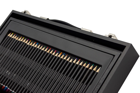 Paint drawing set in a wooden case 174 el.