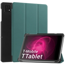 Puzdro Smart Case na T-Mobile T Tablet 5G 10.36, zelené - ochranné so stojanom, prístup k portom a tlačidlám