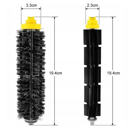 Szczotki filtry hepa do iRobot ROOMBA 600 605 616 620 625 650 670 681 696