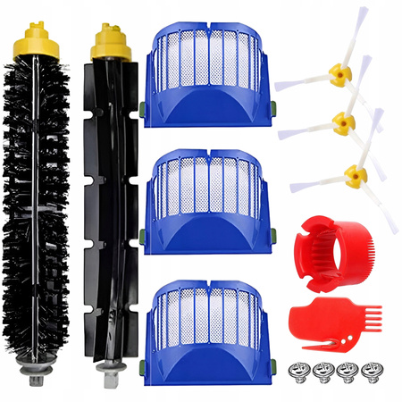 Szczotki filtry hepa do iRobot ROOMBA 600 605 616 620 625 650 670 681 696