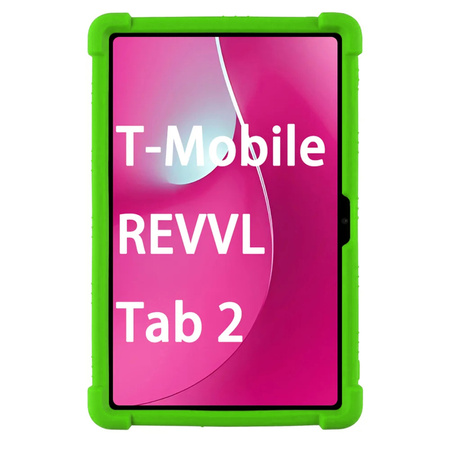 Puzdro Armor na T-Mobile T Tablet 2 10.1 5G 2025 pancierové, zelené - ochranné so stojanom
