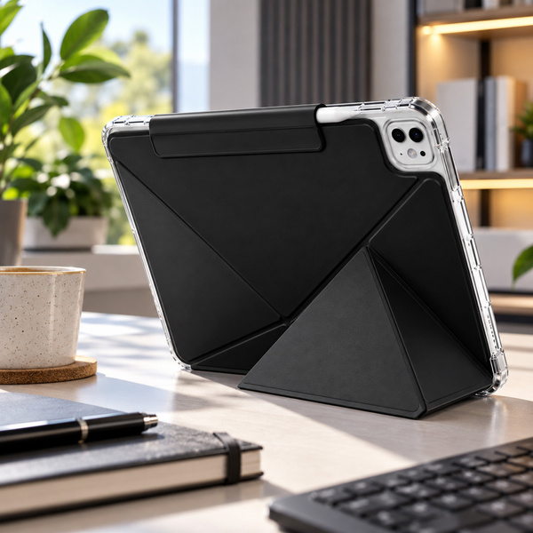 Etui Origami do Apple iPad Air 13 M4 M3 M2 2026/25/24 gen 8/7/6 - czarne