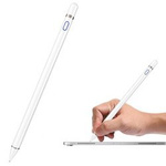 Universal precision capacitive touchscreen stylus Active Stylus Pen (White)