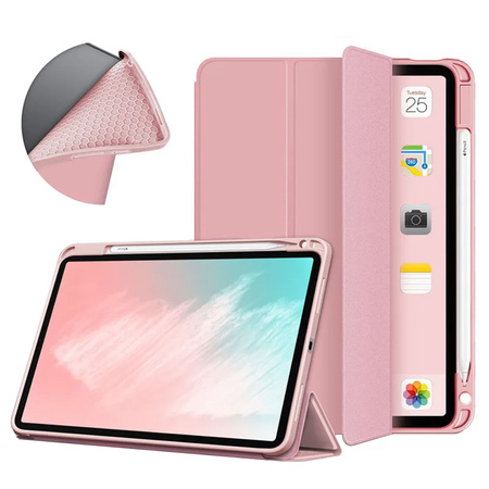 Etui SMART PENCIL do APPLE IPAD 10.9" 10 GEN 2022 IPAD 11" A16 11 GEN 2025, różowe