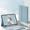 Bluetooth touchpad keyboard case for iPad Pro 11 Gen5 (Blue)