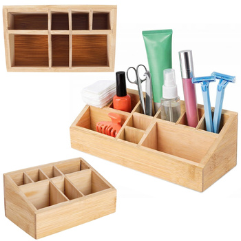 Organizér na kozmetiku bambusový