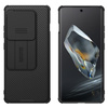 Puzdro Nillkin CamShield Pro na OnePlus 12R, čierne - ochranné so stojanom, prístup k portom a tlačidlám