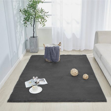 Rabbit Strado room rug 180x260 DeepGrey (Gray)