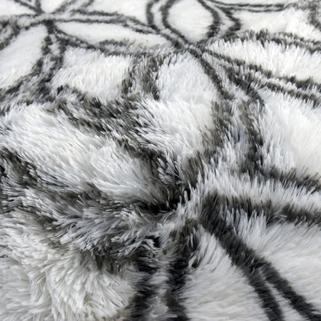 Dywan do salonu shaggy DECOR antypoślizgowy miękki puszysty modny 140x200 White Lantern