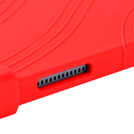 Puzdro Pancierové Armor Case na T-Mobile T Tablet 5G 10.36, červené - ochranné so stojanom