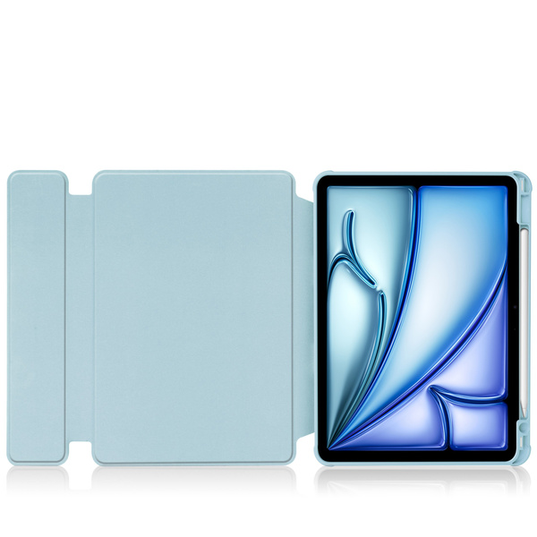 Etui klawiatura 360 iPad Air 13 2025/2024 - niebieskie