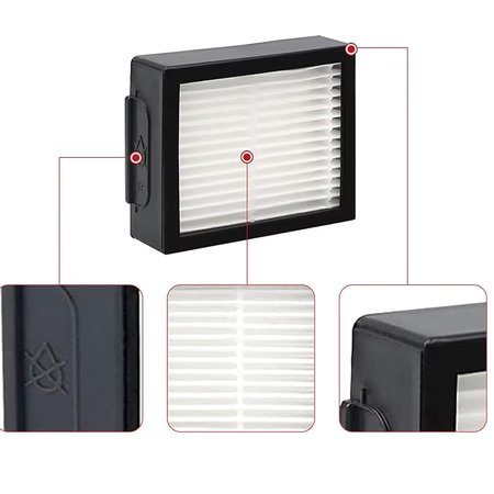 Zestaw wałki filtry szczotki do iRobot ROOMBA i7 i3 j7 E7 E5 i6 i5 - 18 el.