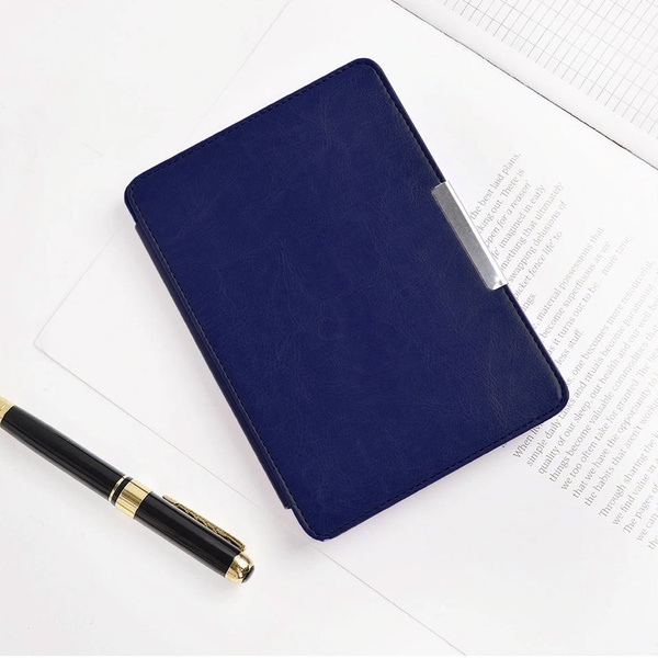 Smart Case Kindle Paperwhite 1 2 3 blue with auto sleep and screen protection