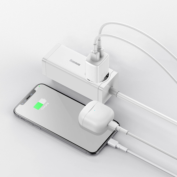 Baseus Compact nabíjačka sieťová 2x USB 10.5W