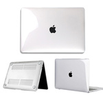 Puzdro Shell obal na Apple MacBook Air 13 13.6 M3 2024 / M4 2025, priehľadné - ochranné