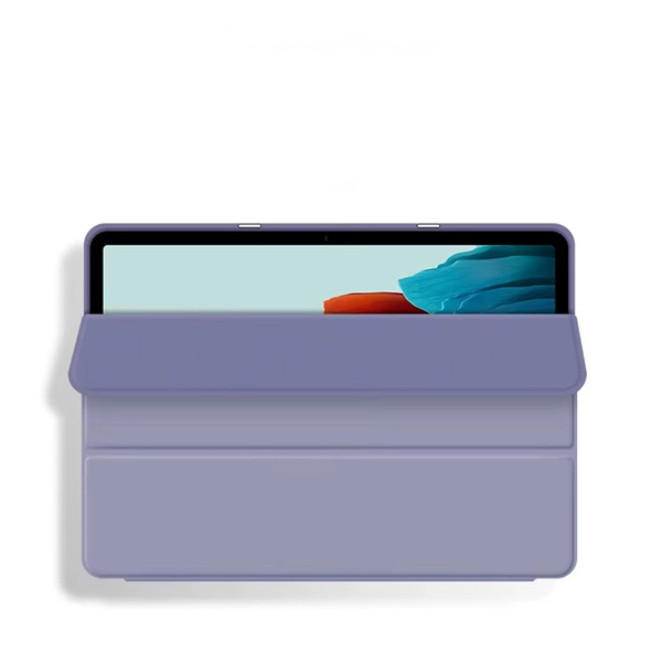 Etui Smart z uchwytem na rysik do Samsung Galaxy Tab S9 / S9 S10, fioletowe - ochronne z podstawką