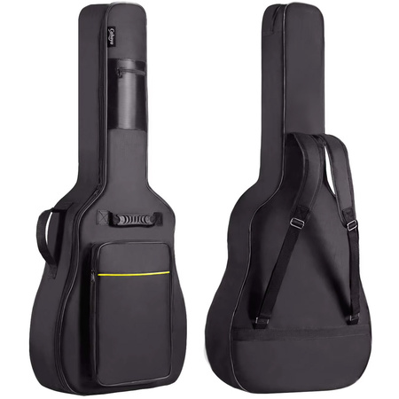 Waterproof 41 inch guitar case bag with suspenders and adjustable strap
