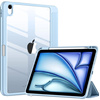 Puzdro Crystal Pencil na iPad Air 11 6 Gen M2 2024 / 7 Gen M3 2025 / iPad Air 11 Gen. 6 A2902 A2899 A2900, modré - ochranné