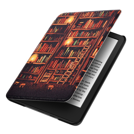 Kindle Paperwhite 6/ Colorsoft/ Signature Edition- Library graphic case
