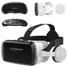 Okulary VR 3D do wirtualnej rzeczywistości gogle Shinecon G04BS + słuchawki + Pad Bluetooth - do smartfona