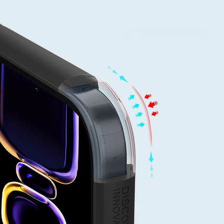 Nillkin Frosted Pro Case for Poco F5 Pro (Black)