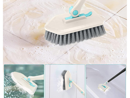 Multifunctional brush 3in1 set microfibre brush sponge multifunctional brush