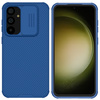 Puzdro Nillkin CamShield Pro na Samsung Galaxy S23, modré - ochranné so stojanom, prístup k portom a tlačidlám