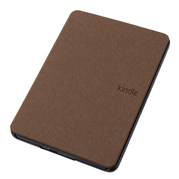 Etui Slim Case do Kindle Paperwhite 4 2018, brązowe- ochronne, dostęp do portów i przycisków
