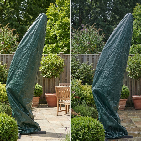 Pokrowiec ochronny na duży parasol ogrodowy na wysięgniku osłona futerał